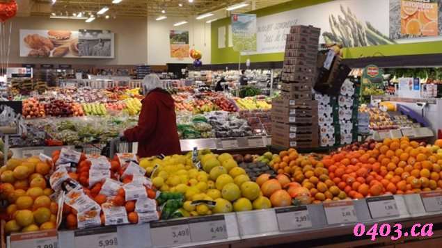 到4月为止加拿大食品价格已连续18个月涨幅超3%