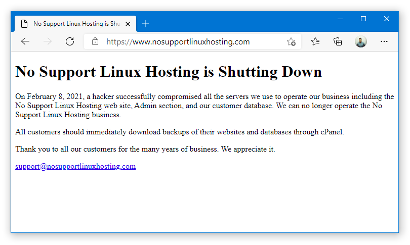 Web hosting provider shuts down after cyberattack
